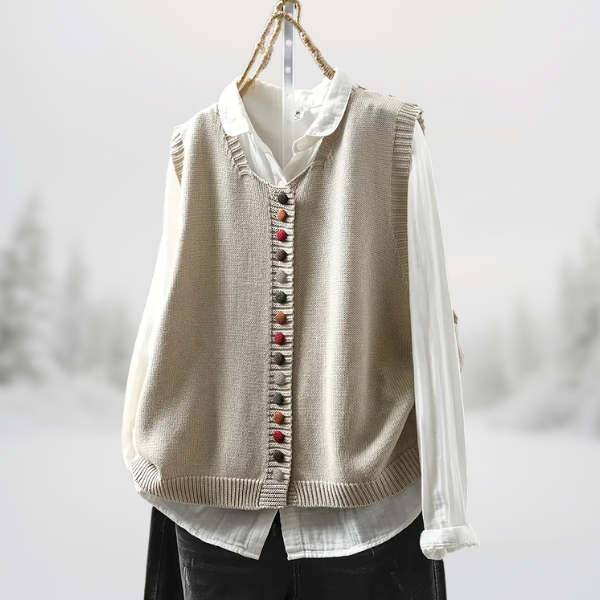 Olivia | Comfy Knit Vest