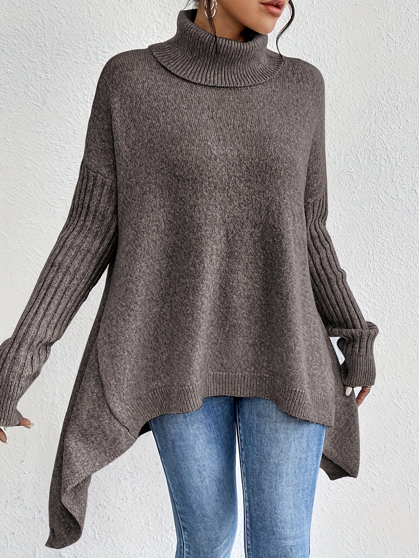 Isabel | Oversized Turtleneck Sweater