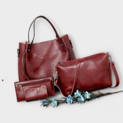 Olivia | 4|Piece Vintage Bag Set