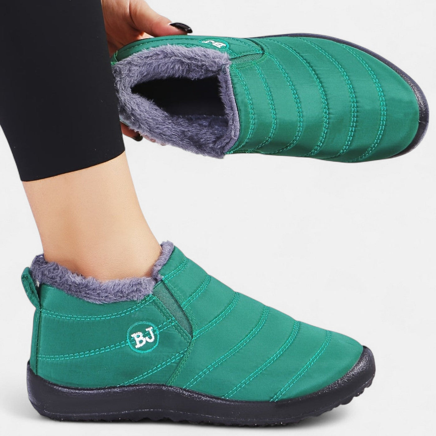 Victoria | Warm Winter Slip-On Boots
