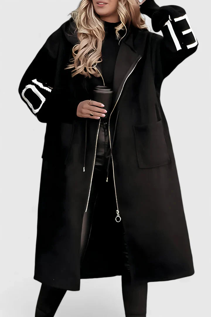Freya | Elegant Hooded Coat