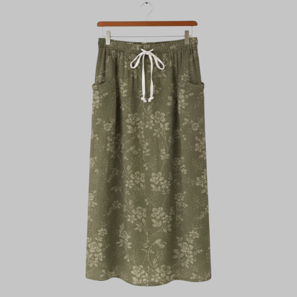 Marit | Vintage Floral Skirt