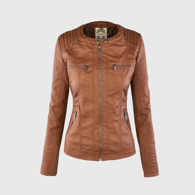 KAROLINE The stylish and unique leather jacket