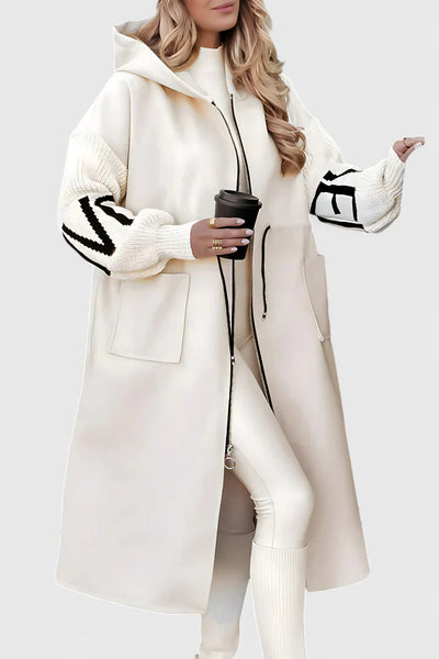 Freya | Elegant Hooded Coat