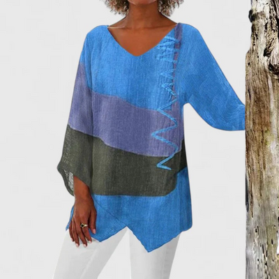 Elysia | Sophisticated V|Neck Tunic