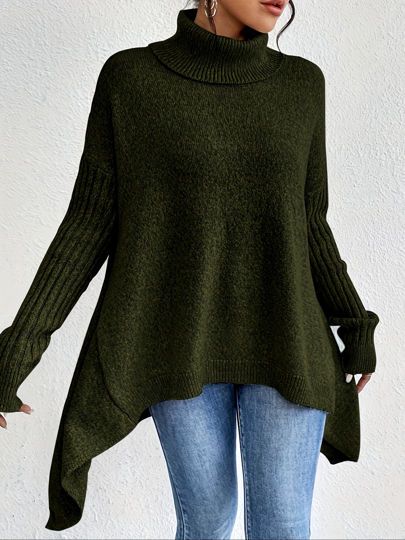 Isabel | Oversized Turtleneck Sweater