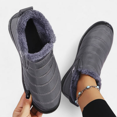Victoria | Warm Winter Slip-On Boots