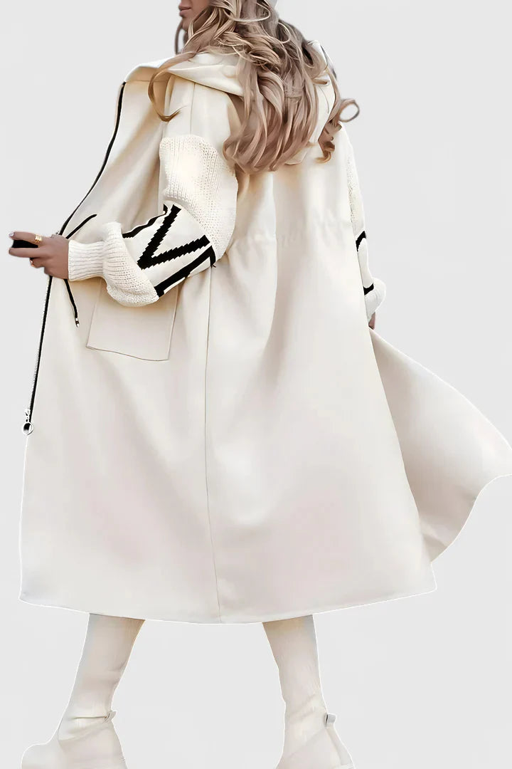 Freya | Elegant Hooded Coat
