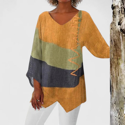 Elysia | Sophisticated V|Neck Tunic