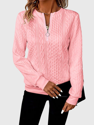 Nora | Sweater with Zipper