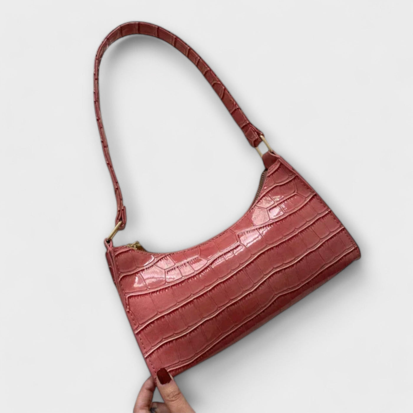 Olivia | Shiny Leather Bag