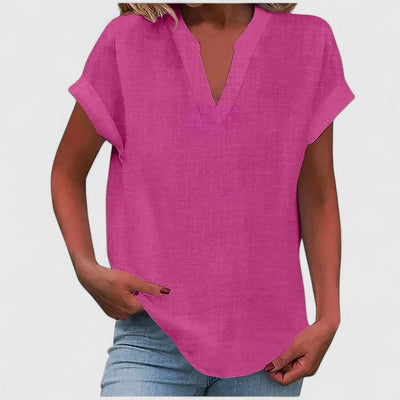 Xavinah | Comfortable V|Neck Blouse