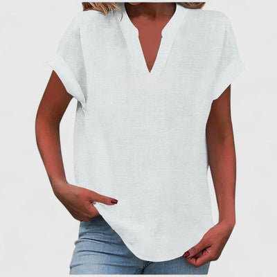 Xavinah | Comfortable V|Neck Blouse