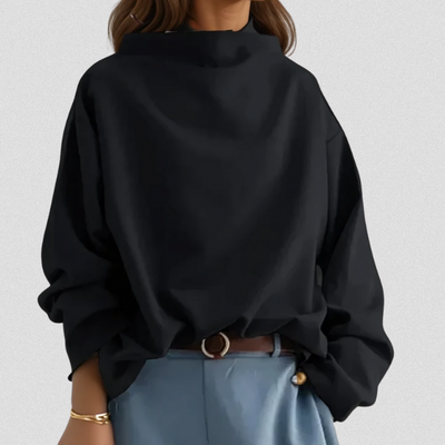 Elly | High-Neck Casual Top