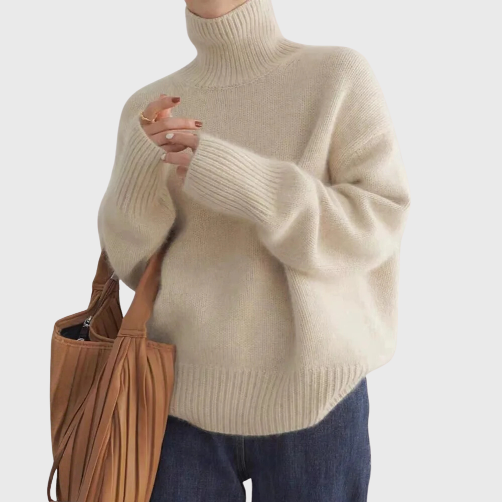 Isabella - High Neck Comfortable Sweater