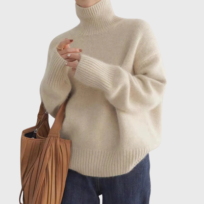 Isabella - High Neck Comfortable Sweater