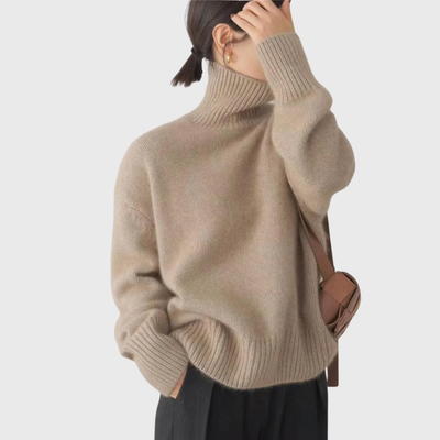 Isabella - High Neck Comfortable Sweater