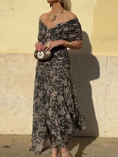 Isabelle | Elegant Dress With V-Neckline