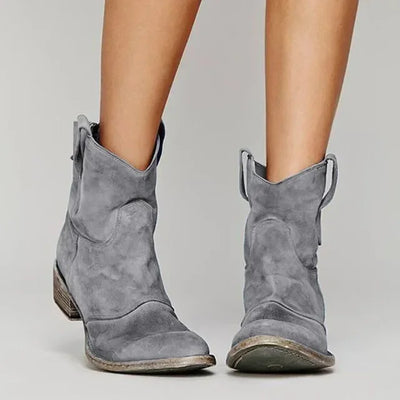 Sofia | Vintage Cowboy Ankle Boots