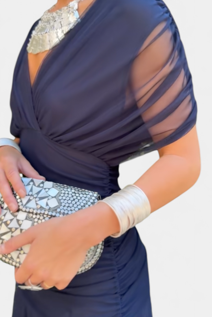 Isabelle | Elegant Dress With V-Neckline