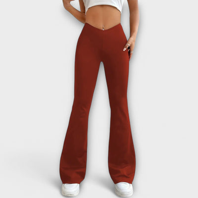 Serena | Relaxed Pants with Flared Leg