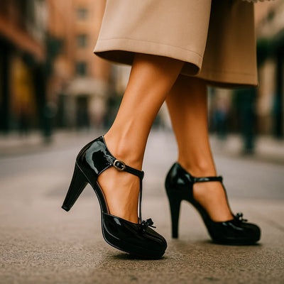 Susan | Premium bow-tie heels