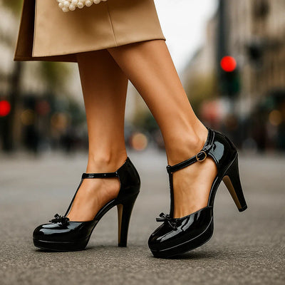 Susan | Premium bow-tie heels