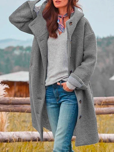 Vivian | Cozy Woolen Coat