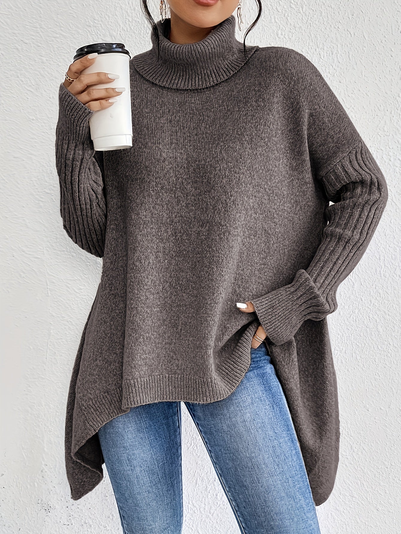 Isabel | Oversized Turtleneck Sweater