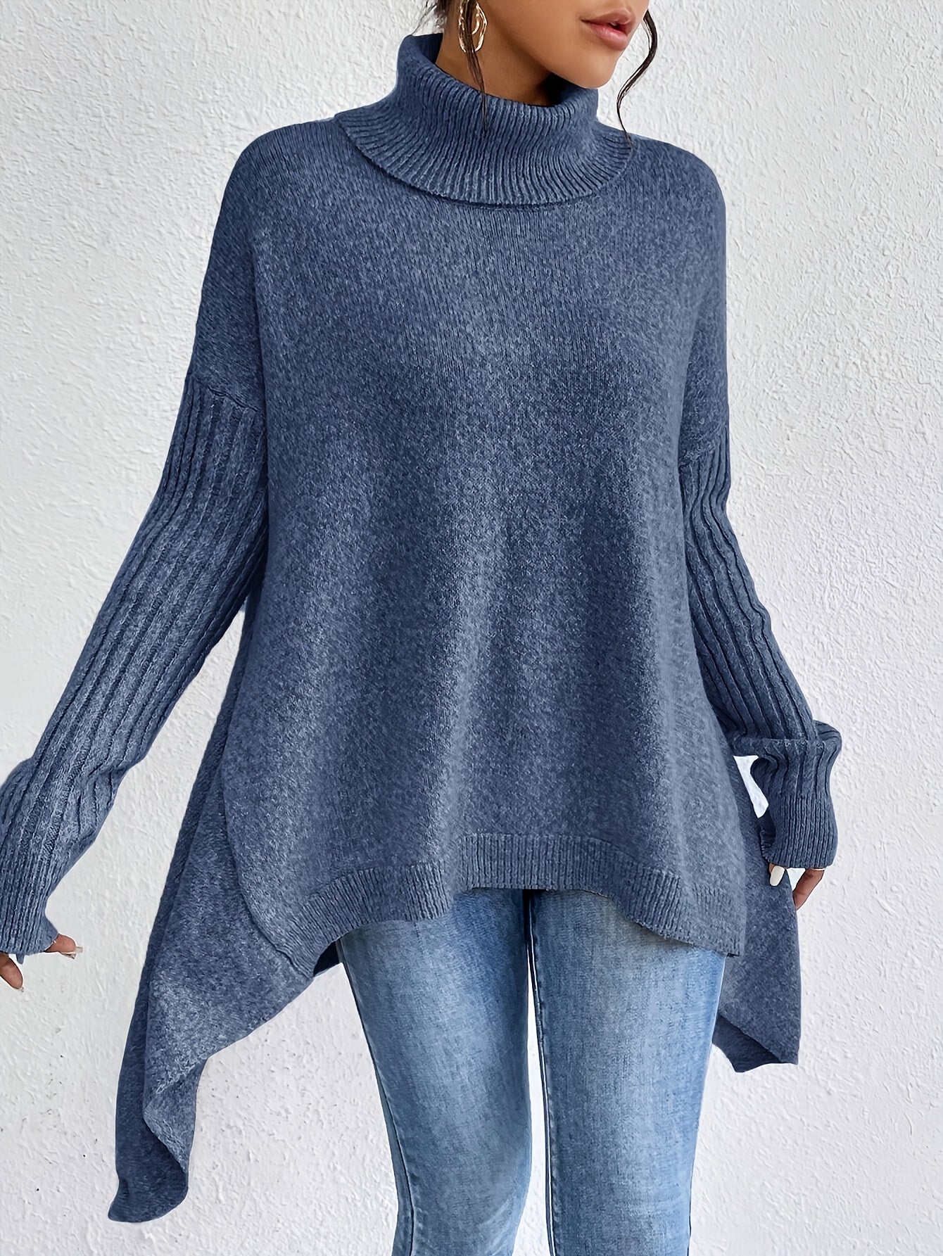 Isabel | Oversized Turtleneck Sweater