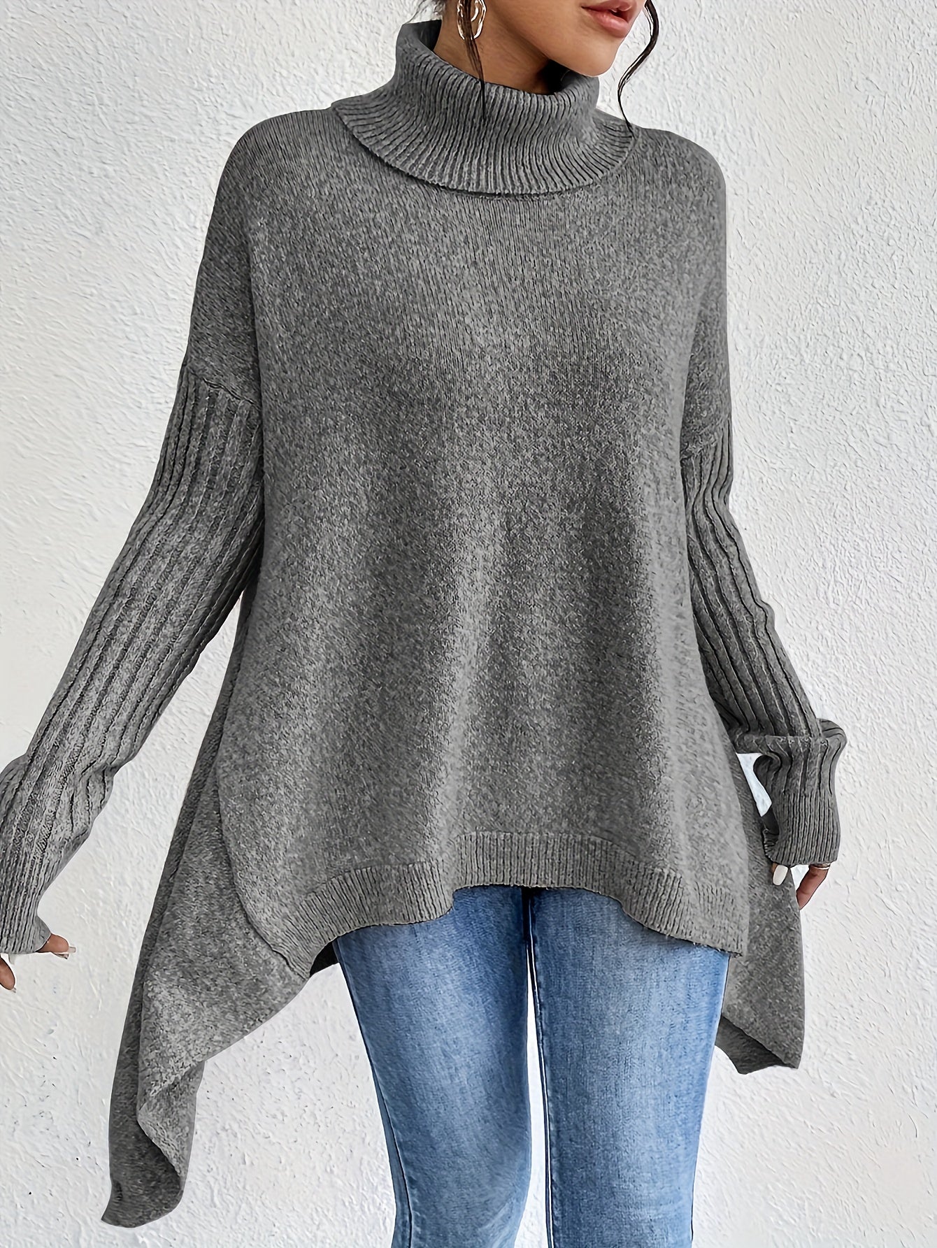 Isabel | Oversized Turtleneck Sweater
