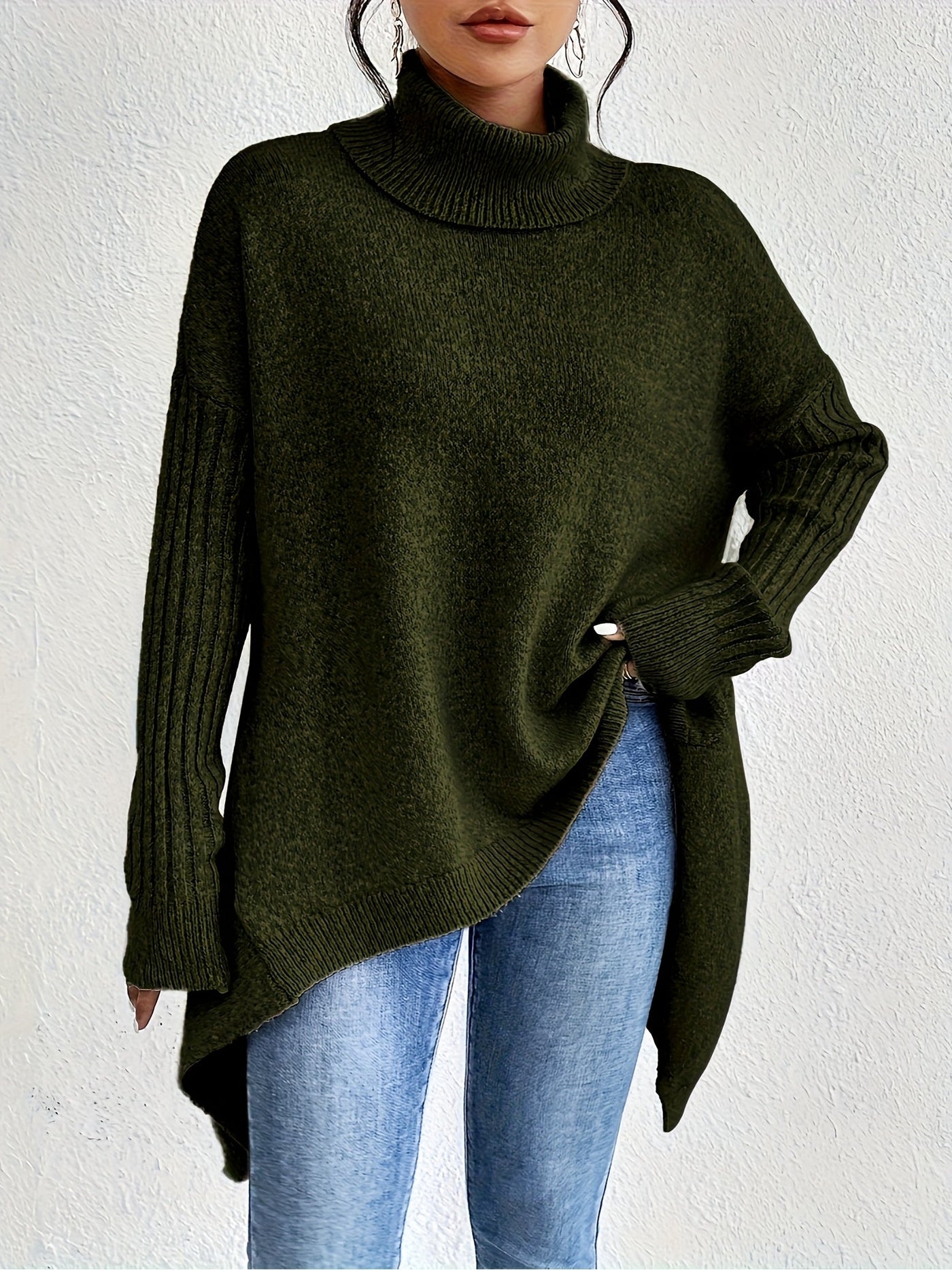 Isabel | Oversized Turtleneck Sweater