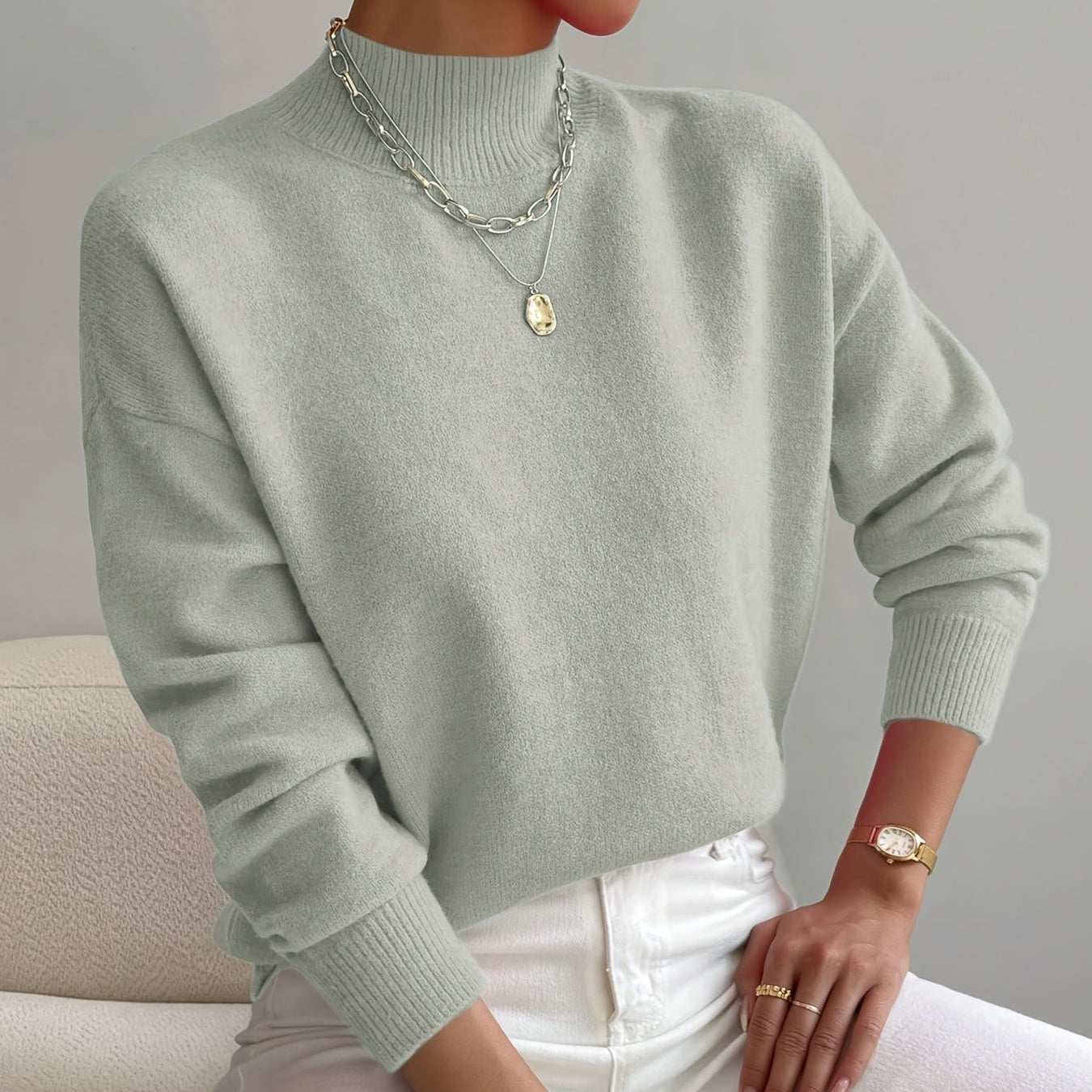 Maria | Elegant and Comfortable Turtleneck.