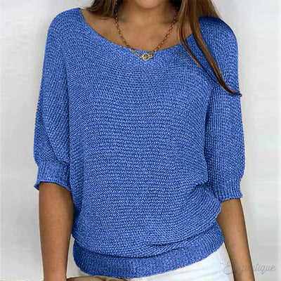 Charlie | Relaxed Knit Top