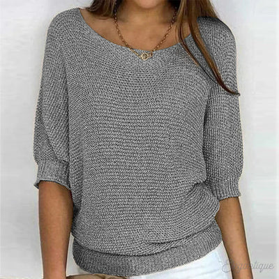 Charlie | Relaxed Knit Top