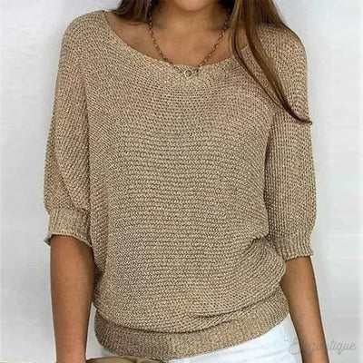 Charlie | Relaxed Knit Top